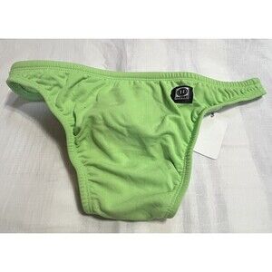 Jolyn‎ Bikini Bottoms Brazil Cut Medium Green (Honeydew) New With Tags